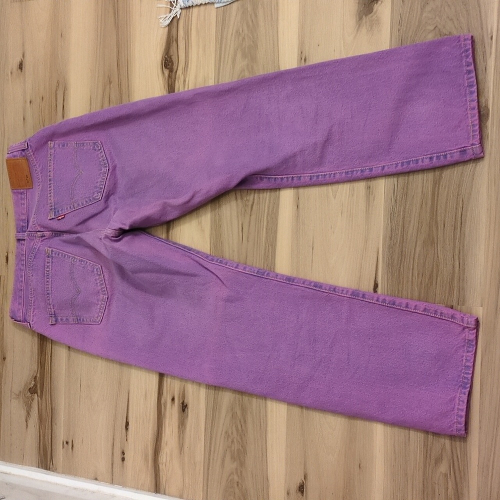 Pristine Levi's 501 '90s Purple Jeans Women's Size 29x30 - Picture 8 of 16